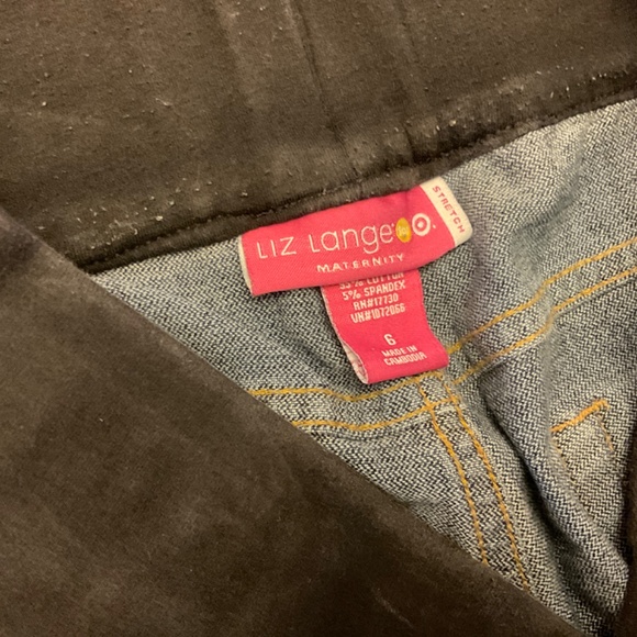 Liz Lange MATERNITY Jeans - size 6 stretch - Picture 2 of 5
